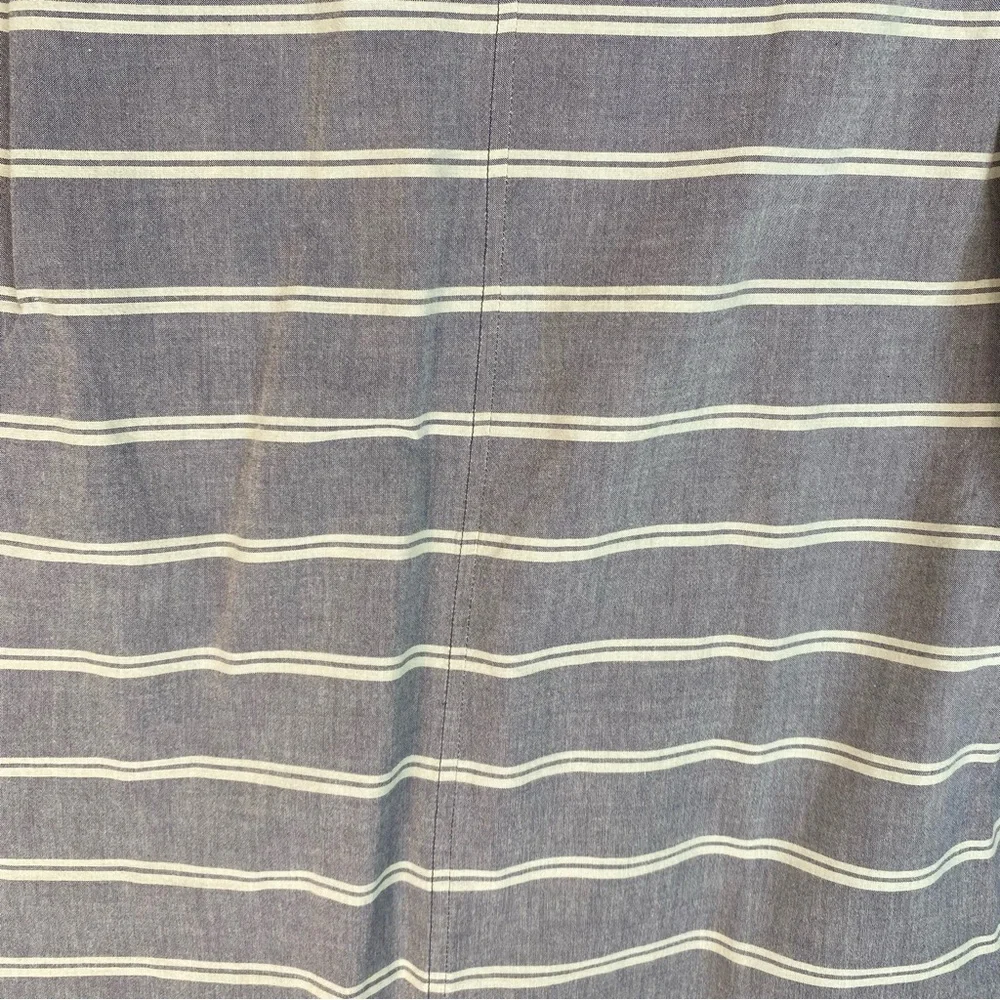 Tavik Mens Shirt Button Up Long Sleeve Striped Modern Beach XL - Picture 8 of 10